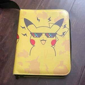 Yellow Pikachu Kids Accessory Case